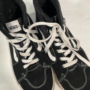 Kids Vans tennis shoes, gently worn